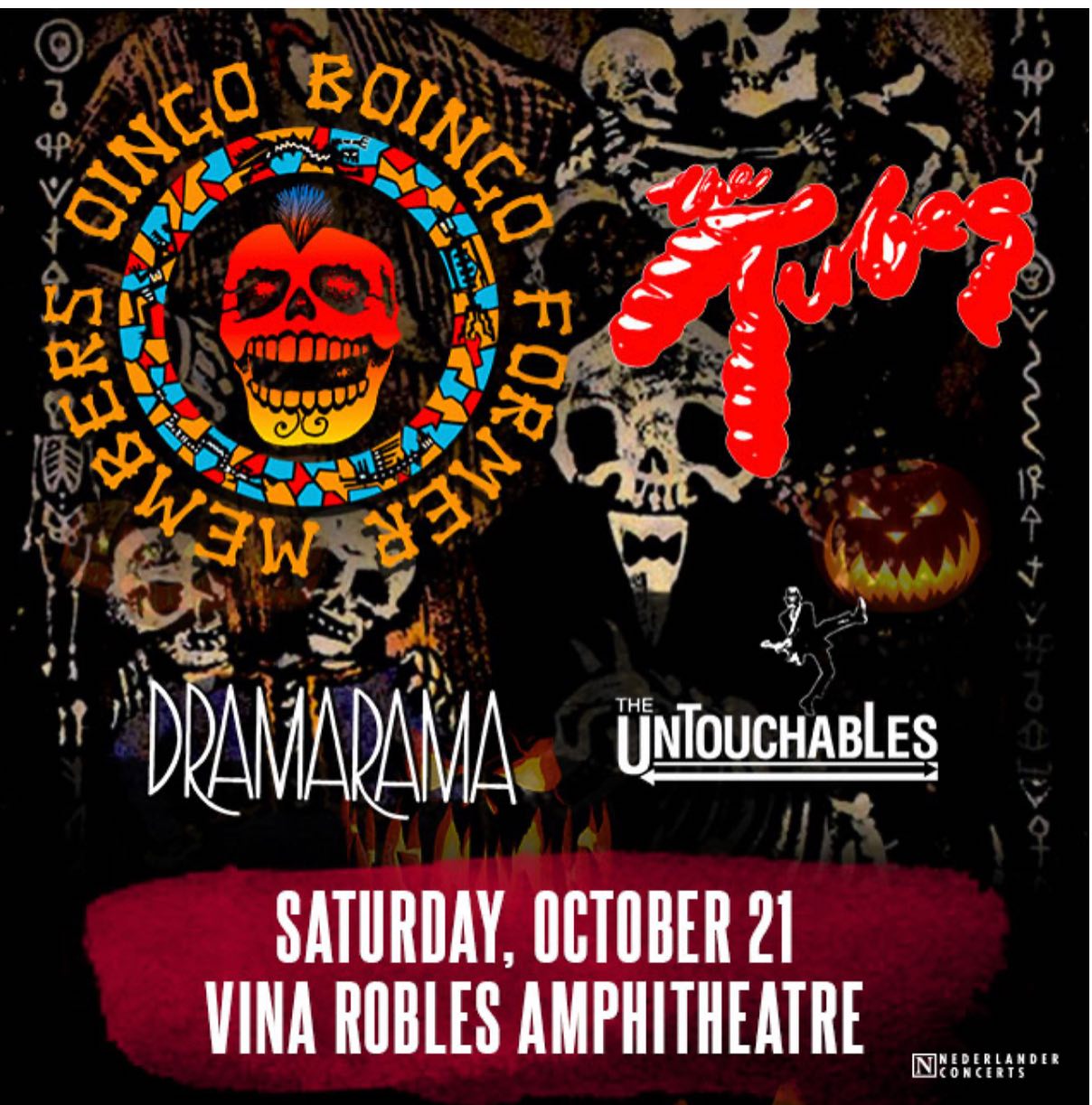 The Tubes, Dramarama, Untouchables